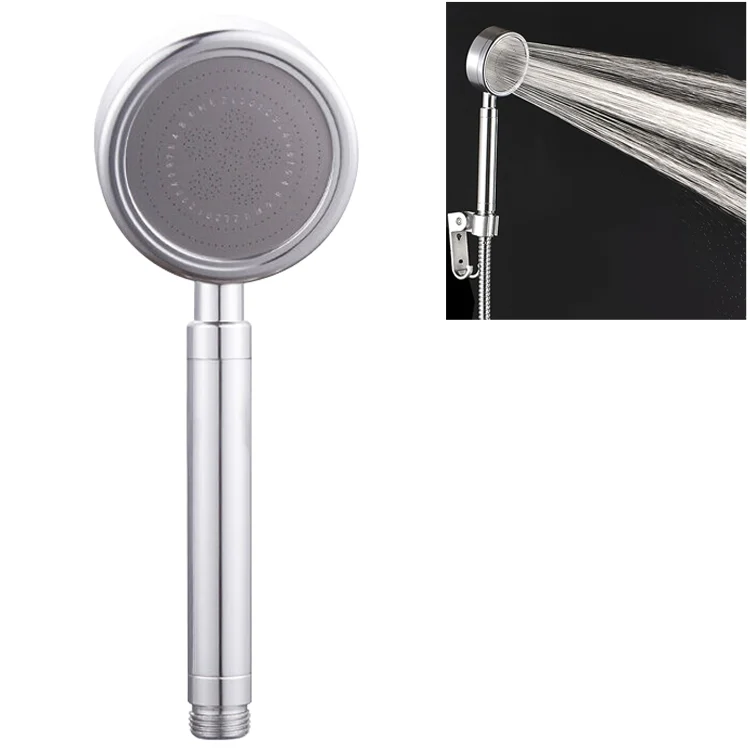 HC5980S.webp Space Aluminum Round Shape High Pressure Handheld Shower Head Water Saving Bathroom Accessories, Size: 23 x 8.2 x 2cm - Image 1