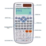 OSALO OS-991ES PLUS 10+2 Digits Multi-functional Student Function Scientific Calculator Solar Energy Dual Power Calculator - Image 5