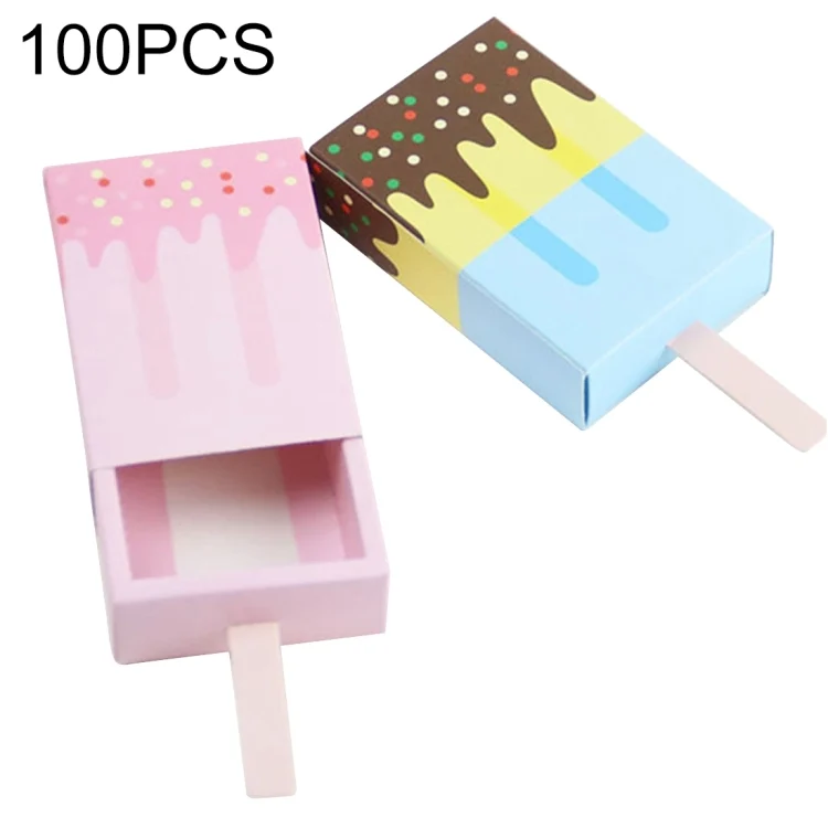 HC6014.webp 100 PCS European Creativity Ice Cream Candy Packing Box, Size: 10.5*6.8*2.8cm - Image 1