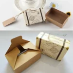 100 PCS Originality Wedding Mini Suitcase Sugar Box, Size: 8*5*2.5cm - Image 4