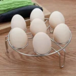 Steamer Rack Basket Egg Vegetable Steaming Trivet for Instant Pot Pressure Cooker, Diameter: 17.5cm, Height: 4.5cm