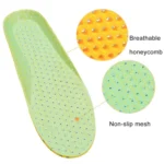 1 Pair Sports Shock Absorption Breathable Soft Thick Sweat Absorbent Insoles for Men / Women, Size: L(41-46 Yards) - Image 6