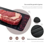 Kitchen Tool Rapid Defrosting Tray Thawing Plate Frozen Food Defrost Without Electricity, Size: 11.6 x 8 inch - Image 5