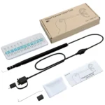 i95 3 in 1 USB Ear Scope Inspection HD 0.3MP Camera Visual Ear Spoon for OTG Android Phones & PC & MacBook, 1.75m Length Cable - Image 3