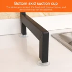 92cm Stainless Steel Kitchen Bowl Dish Fruit Basket Knife Chopping Block Chopsticks Drain Rack Storage Holder, Deluxe Version - Image 3