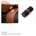 Beginner Sketching Tools (18 PCS Sketching Pencils + Charcoal Pencil + Erasers + Pen Curtain + Art Knife) Sketching Set - Image 3