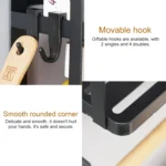 Kitchen Single Layer Magnetic Refrigerator Rack Storage Holder - Image 5