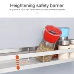 304 Stainless Steel Wall-mounted Kitchen Rack Hanging Seasoning Holder - Image 7