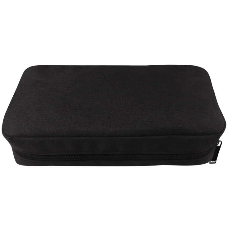 HC6194B.webp Simple Multi-functional Digital Device Travel Storage Bag for Phones, Power Bank, U-disk, Earphones, Data Cable and etc, Small Size: 16*11*5cm - Image 1