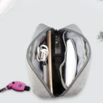 Simple Multi-functional Digital Device Travel Storage Bag for Phones, Power Bank, U-disk, Earphones, Data Cable and etc, Small Size: 16*11*5cm - Image 8