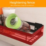 40cm Kitchen Punch-free Wall Mount Seasoning Storage Rack - Image 4