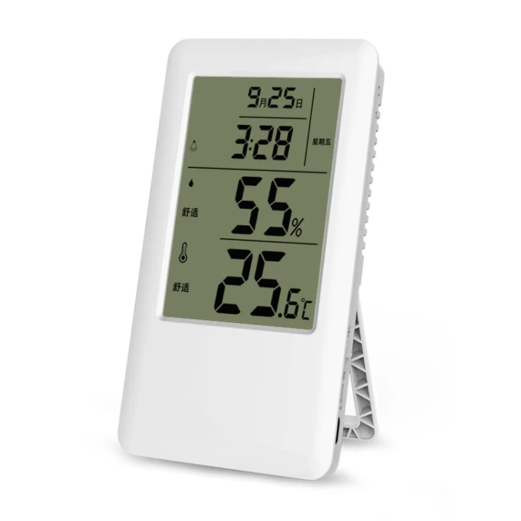 HC6216.webp MC501 Adjustable Indoor Thermometer Hygrometer, Charging Version - Image 1