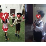 Halloween Costume Children Beer Costume Oktoberfest Suits England Style Cosplay, Size:M, Waistline: 72cm, Dress Length: 56cm, Long Pants: 43cm, Suggested Height:125-135cm - Image 5