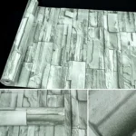 Green Brick Creative 3D Stone Brick Decoration Wallpaper Stickers Bedroom Living Room Wall Waterproof Wallpaper Roll, Size: 45 x 1000cm - Image 3