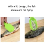 2 PCS Kitchen Essential Fish Scraper Fish Scale Planing Knife with Cover - Image 6