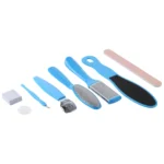 8 in 1 Dead Hard Skin Callus Remover Scraper Pedicure Rasp Tools Portable Cuticle Pusher Nail Foot Care Tool - Image 3