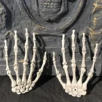 One Pair Halloween Skeleton Hands Haunted House Decoration Props, Size: 15.5 x 10cm - Image 2