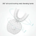 Vwhite 3 Cleaning Modes Silicone Electric Automatic Beauty Tooth Instrument - Image 5