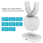 Vwhite 3 Cleaning Modes Silicone Electric Automatic Beauty Tooth Instrument - Image 9