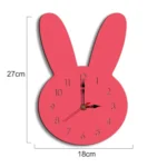 Rabbit Pattern Creative Living Room Decorative Wall Clock - Image 3
