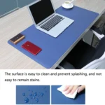 Multifunction Business Double Sided PU Leather Mouse Pad Keyboard Pad Table Mat Computer Desk Mat, Size: 120 x 60cm - Image 5