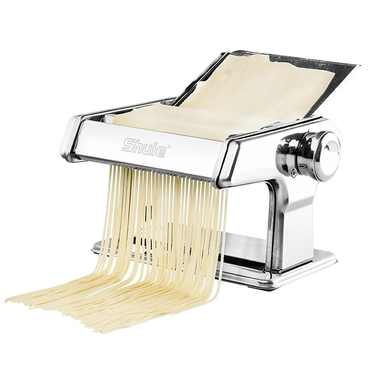 HC6466S.webp QZ150 Household Kitchen Integrated Stainless Steel Manual Pressing Machine Pasta Machine - Image 1