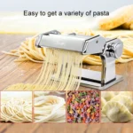 QZ150 Household Kitchen Integrated Stainless Steel Manual Pressing Machine Pasta Machine - Image 6