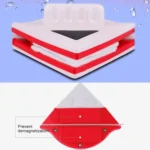 Useful Double Side Glass Wiper Cleaning Brushes Window Cleaner, Applicative Range: 5-12mm Glass - Image 6