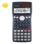 OS-991MS 10+2 Digits Double Line Display Multi-functional Student Function Scientific Calculator Solar Energy Dual Power Calculator