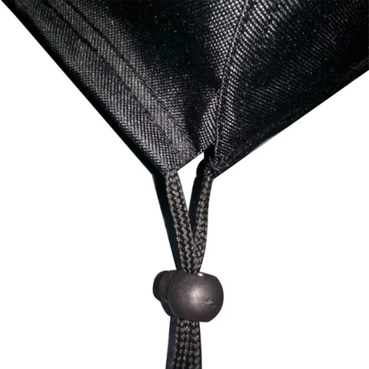 HC6725_2.webp Anti-UV Waterproof Dust-proof 210D Oxford Cloth Folding Table Chairs Protective Cover Outdoor Furniture Set Cover, Size: 270*180*89cm(Black) - Image 3