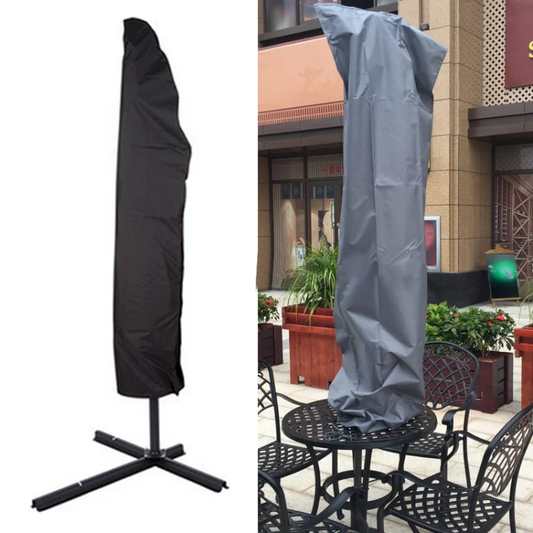 HC6729.webp Anti-UV 210D Oxford Cloth Folding Outdoor Parasol Umbrella Protective Cover, Size: 57*48*25cm(Black) - Image 1
