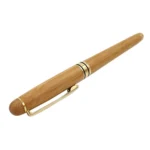 School Office Extra Fine Nib Transparent Piston Bamboo Fountain Ink Pen - Image 2