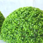 Artificial Aglaia Odorata Plant Ball Topiary Wedding Event Home Outdoor Decoration Hanging Ornament, Diameter: 8.7 inch - Image 3