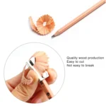 12pcs Drawing Writing Sketch Wooden Pencil Pre-sharpened 2B Art Graphite Pencils - Image 3