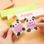 40 PCS Cartoon Animal Shaped Self Adhesive Memo Pad N-times Sticky Notes Bookmark School Office Supply, Random Style Delivery - Image 3