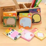40 PCS Cartoon Animal Shaped Self Adhesive Memo Pad N-times Sticky Notes Bookmark School Office Supply, Random Style Delivery - Image 7
