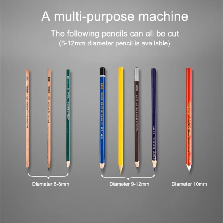 HC6846_7.webp Office School Stationery Battery Operated Dual Slots Electric Colored Pencil Sharpener, Random Color Delivery - Image 8