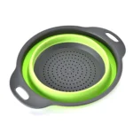 Creative Folding Vegetables Fruits Storage Basket Organizer Drain Basket, L, Size: 29.5*23.5*10cm - Image 2