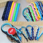 4 in 1 Multi-function Bottle Opener Home Safe Open Cans Anti-skid Cap Kitchen Tool, Random Color Delivery - Image 6
