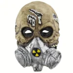 Halloween Festival Party Latex Biochemical Gas Mask Skeleton Frightened Mask Headgear - Image 2