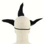 Halloween Festival Party Latex Wizard Clown Frightened Mask Headgear, with Hair - Image 5