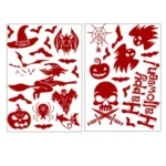 Halloween Decorations PVC Creative Blood-printed Wall Stickers Window Stickers, Size: 25*30cm, Random Style Delivery - Image 4