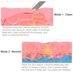 2W Ultrasonic Vibration Face Cleansing Machine Dead Skin Cleaner Scrubber Shovel Tool Face Beauty Instrument - Image 5