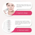 2W Ultrasonic Vibration Face Cleansing Machine Dead Skin Cleaner Scrubber Shovel Tool Face Beauty Instrument - Image 8