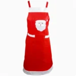 Santa Claus Pattern Christmas Apron - Image 2