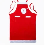 Santa Claus Pattern Christmas Apron - Image 3