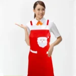 Santa Claus Pattern Christmas Apron - Image 4