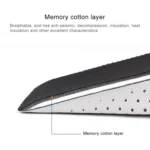 Heighten Heel Insert Shoes Pad Cushion Arch Height Increase Half Insole, Height: 4cm - Image 5