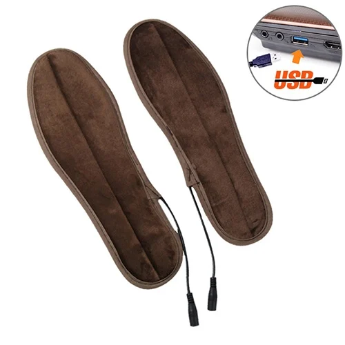 HC7111Z.webp USB Electric Powered Heated Insoles Keep Feet Warm Pad with USB Cable, Size: 37-38 yard - Image 1