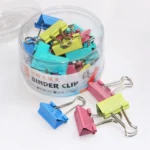24pcs/Box Long Tail Ticket Clip Iron Clip File Clip, Random Color Delivery - Image 4